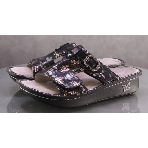 Alegria Kasha Posh $120 Women's Sandals Size EU 38 US 8-8.5 Leather KAS-7718 - Picture 1 of 11